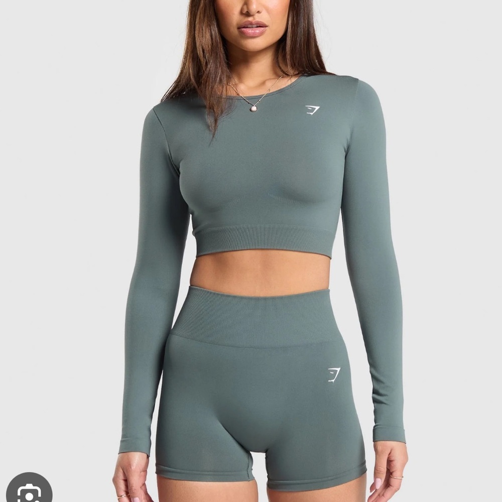 Gymshark Women's Seamless Long Sleeve Bodysuit - Teal